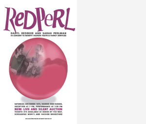 Red perl Handbill